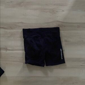 New Balance Dark Shorts with Logo